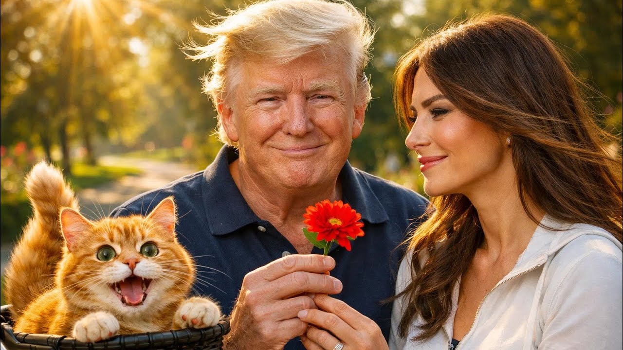 Семейная велосипедная прогулка Дональда Трампа пошла очаровательно не так... Но так мило