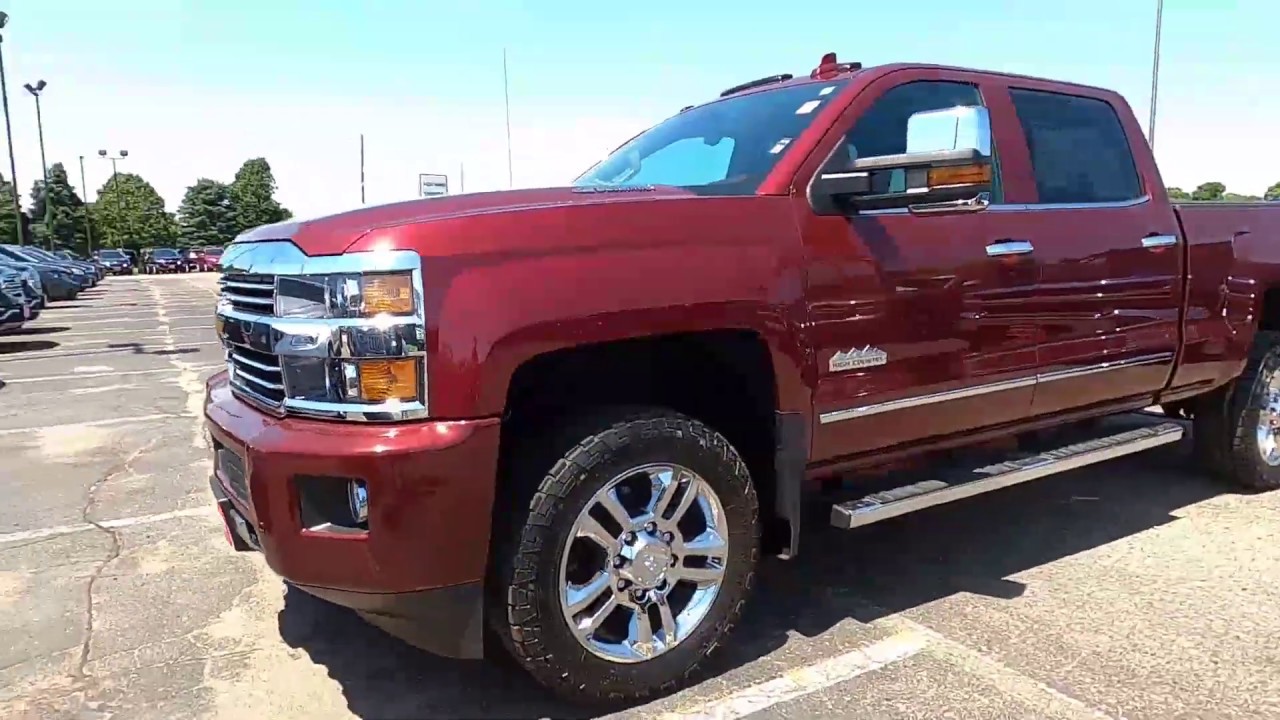 2015 CHEVROLET SILVERADO 2500HD Crew Cab 4WD High Country - Used Truck For Sale - Hudson, WI
