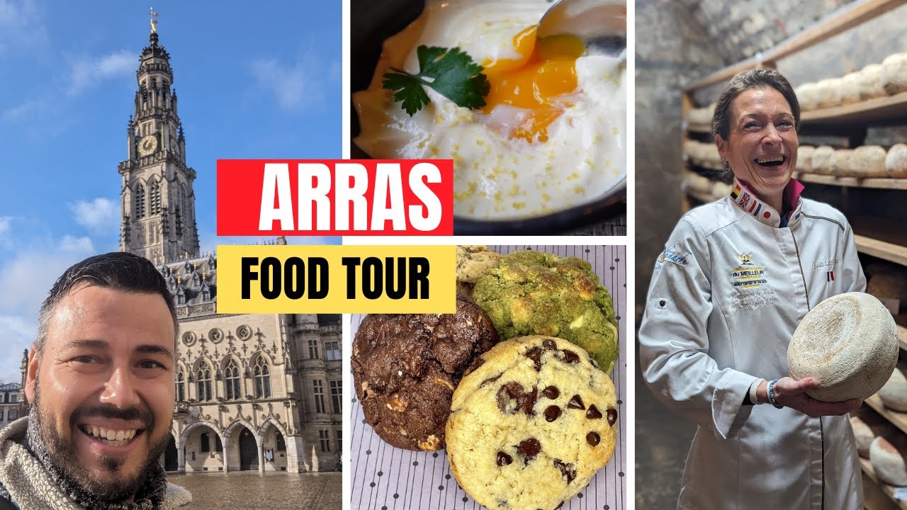 La MEILLEURE FROMAGÈRE du MONDE est à ARRAS ? Food Tour : Cookies, resto, marché, ... VLOG 1487