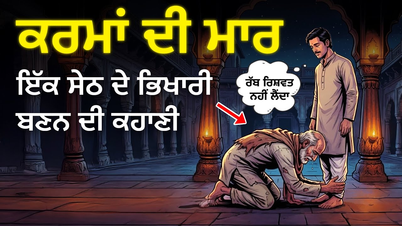 ਕਦੇ ਕਿਸੇ ਦਾ ਮਾੜਾ ਨਾ ਕਰੋ: ਰੱਬ ਸਭ ਦੇਖ ਰਿਹਾ ਹੈ, Best Life Changing Moral Story On Karma, Punjabi Alfaaz