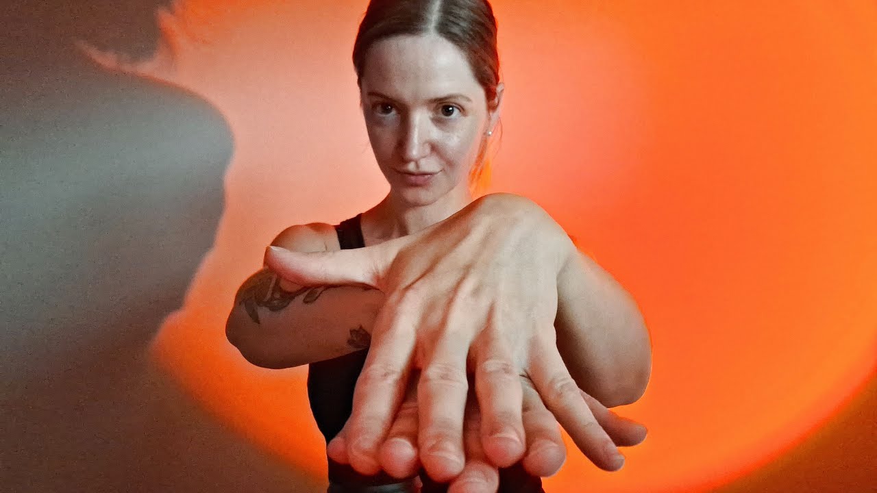 ASMR pure hand sounds and movements with mouth sounds + personal attention