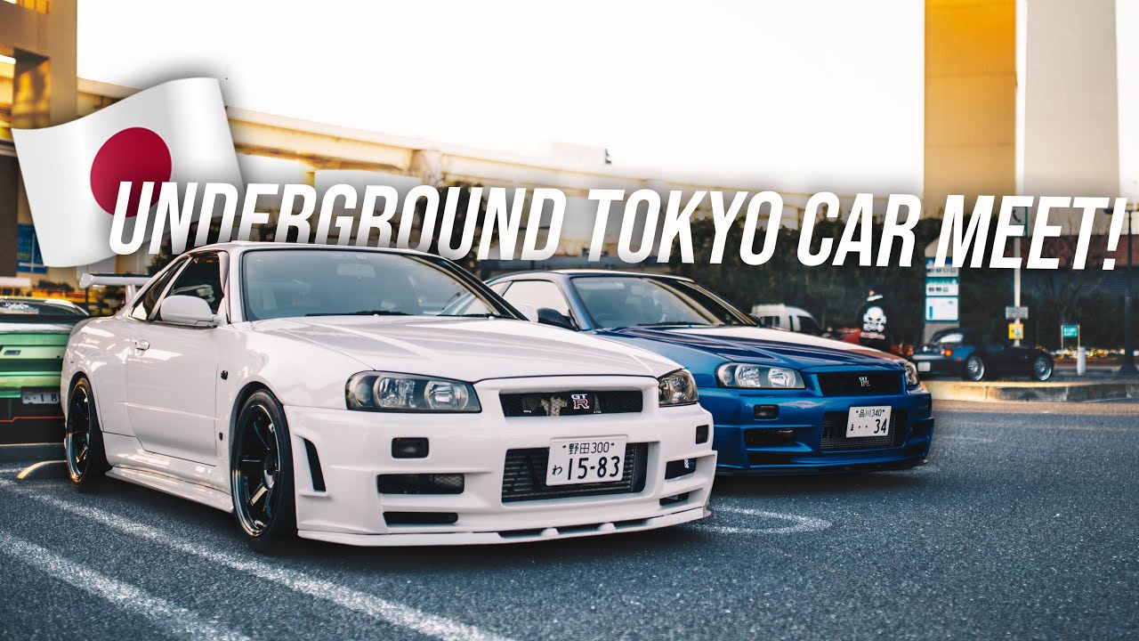TAKING MY R34 GTR TO SECRET UNDERGROUND TOKYO CAR MEET! *Tokyo Drift Car Meet*