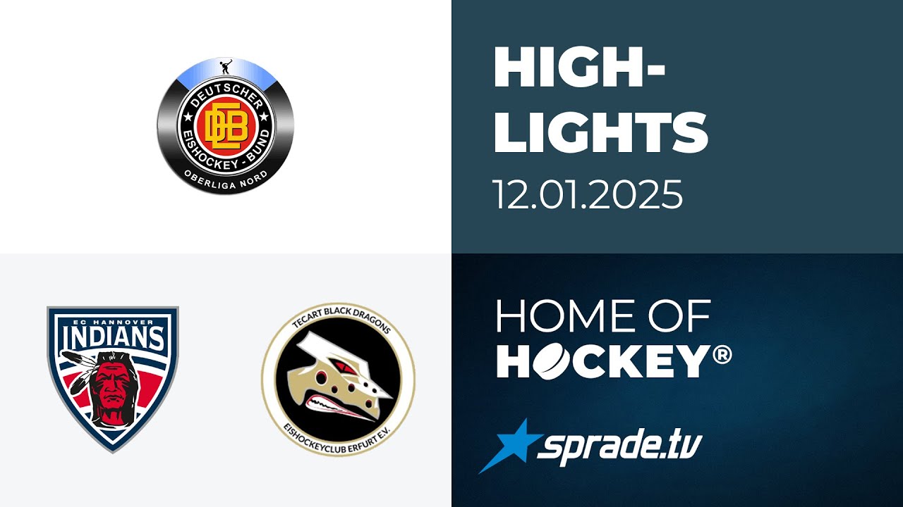 12.01.2025 - Highlights - Hannover Indians vs. TecArt BlackDragons