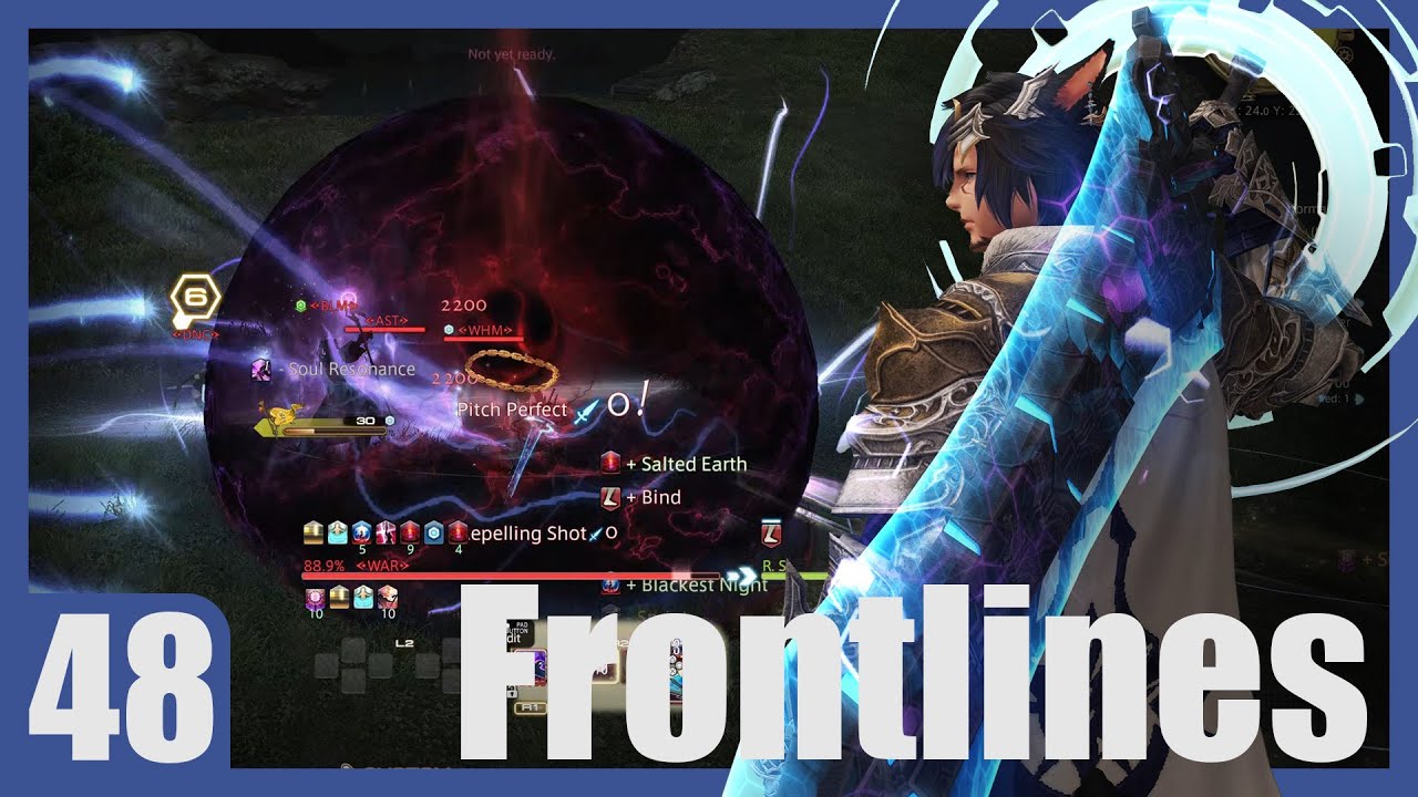 Capture and Defend the Objectives | Dark Knight | FFXIV PVP Series 7 | Frontlines 48