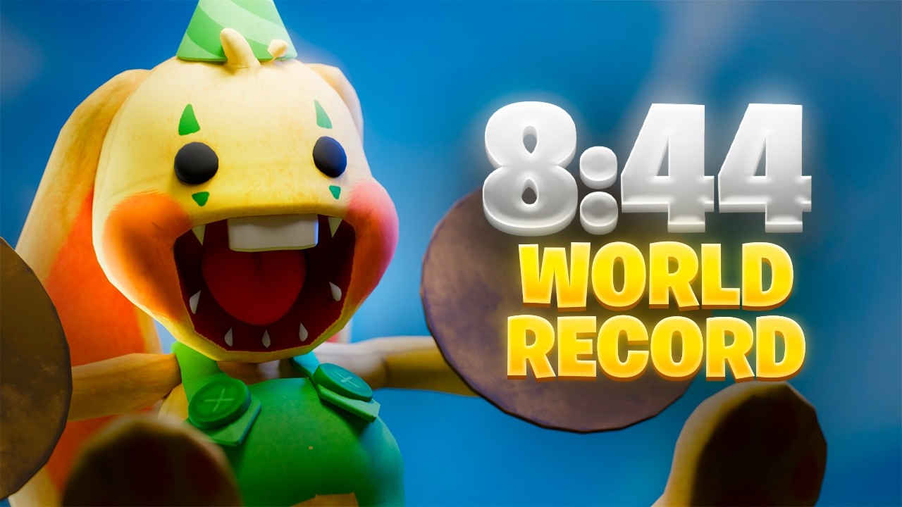 Poppy Playtime: Chapter 2 en 8 MINUTOS ( WORLD RECORD )