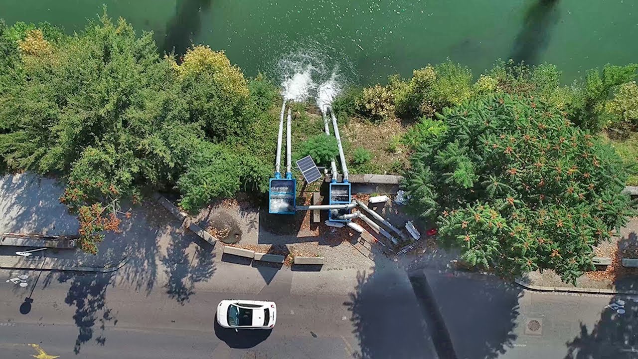 Rabattement de nappe phréatique en zone urbaine