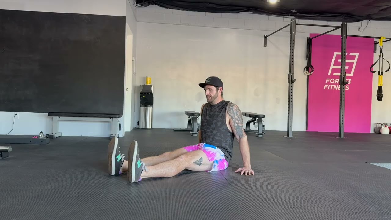Seated Hip Flexor Leg Lift