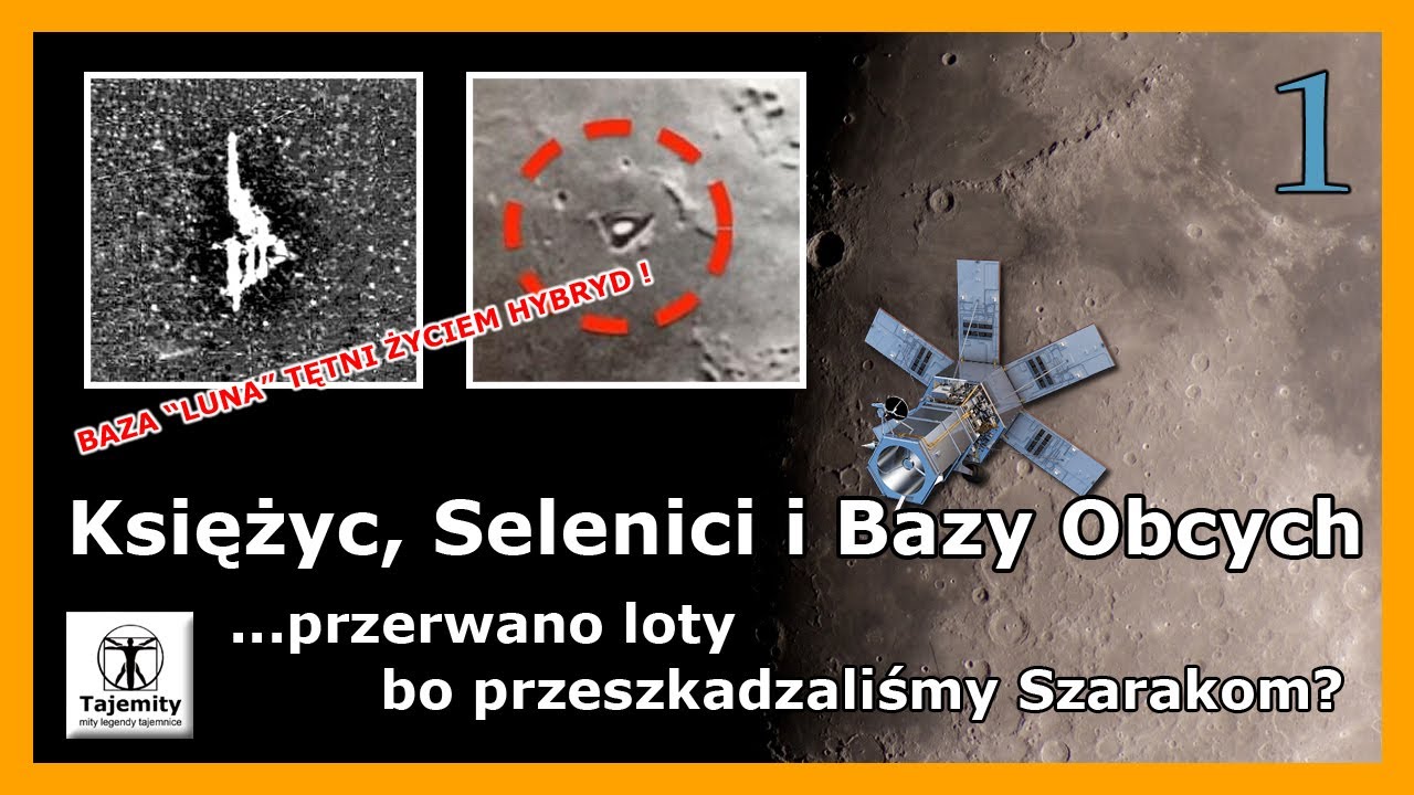 Księżyc, Selenici i Bazy Obcych - 1 cz.