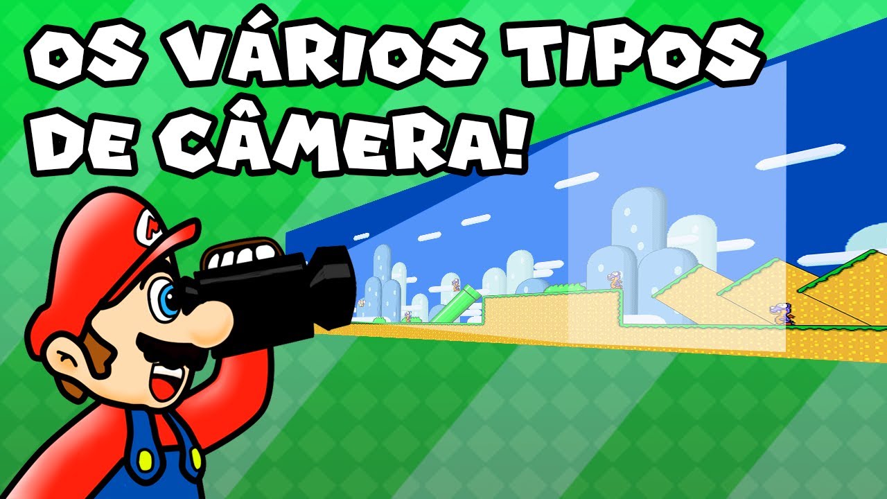 As diferentes CÂMERAS em jogos 2D de plataforma!