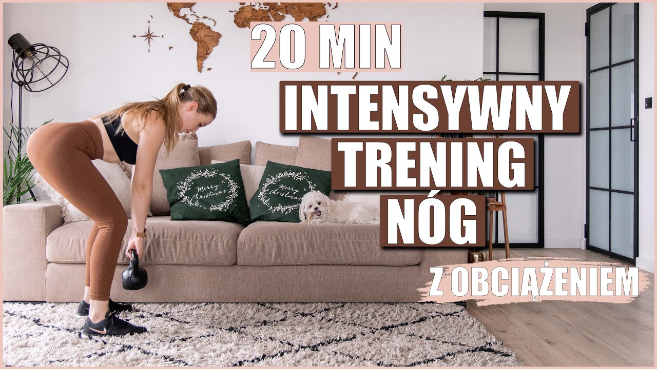 🔥20 MINUTOWY INTENSYWNY TRENING NÓG I POŚLADKÓW🔥