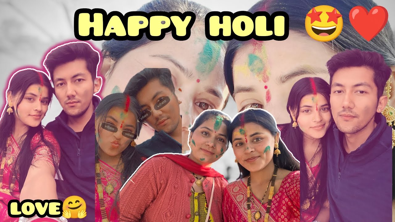 Happy holi guy's 💗@BORAPALU 