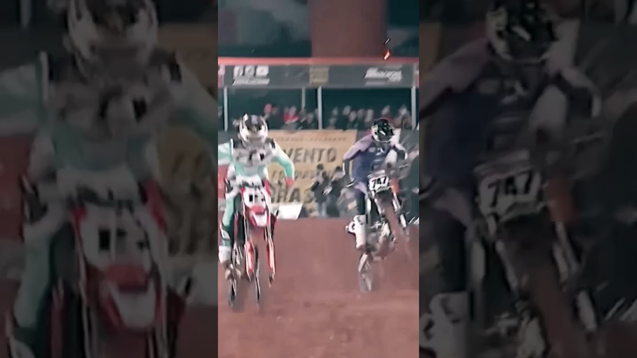 DUELO MANO A MANO .. DEAN WILSON VS BASAULA. #gatefechado #sportbay #arenacross