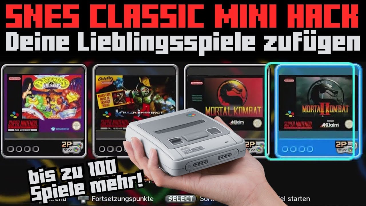 TUTORIAL: Schnell & einfach Deine Lieblingsspiele zum SNES-Mini hinzufügen! Hakchi2 (ver. 2.20)