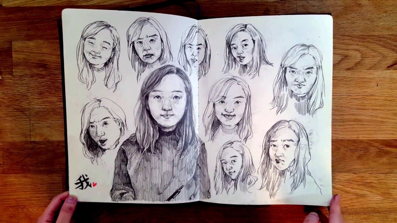 CalArts Accepted Sketchbook 2017