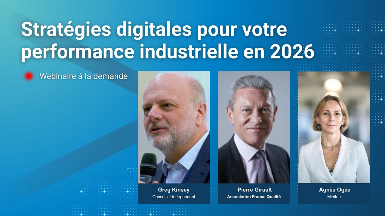 Digital Strategies for Your Industrial Performance in 2026 | On-Demand Webinar Presented in French