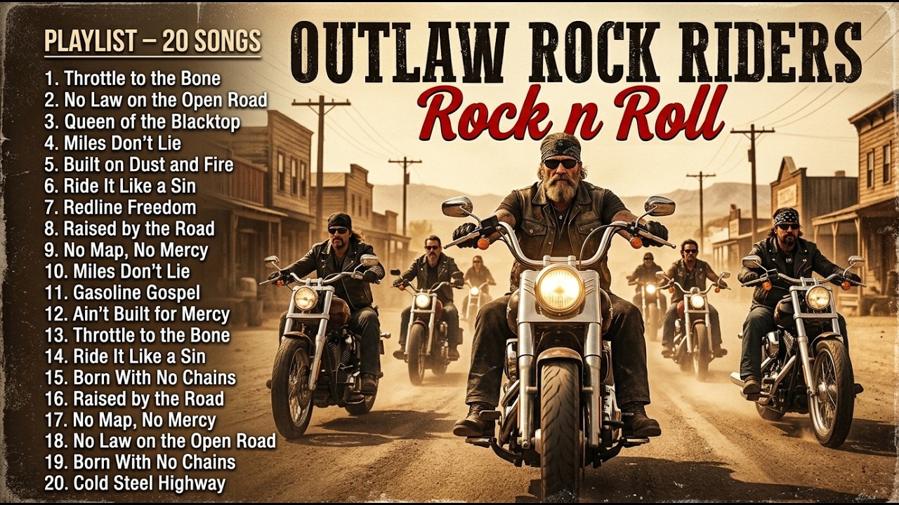Outlaw Rock Riders – Wild Bikers of the Open American Highways