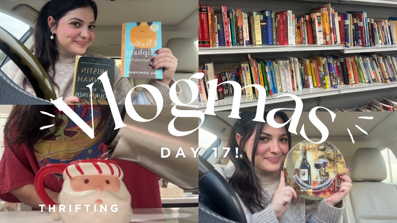 I think I'm now obsessed with thrifting | Vlogmas day 17!