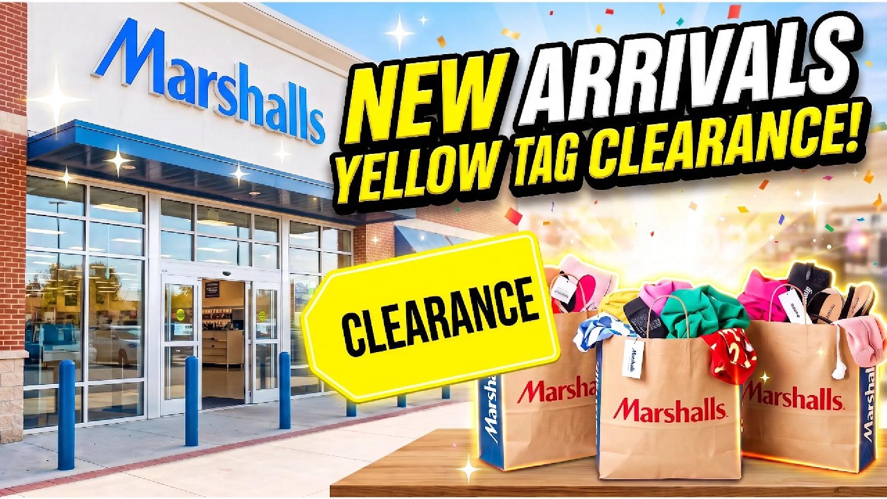 MARSHALLS NEW ARRIVALS & YELLOW TAG CLEARANCE! 🛍✨️ #new #fashion #home #beauty #trending @gliceny 