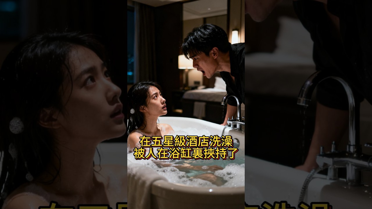 在五星级酒店洗澡，被人在浴缸里挟持了
