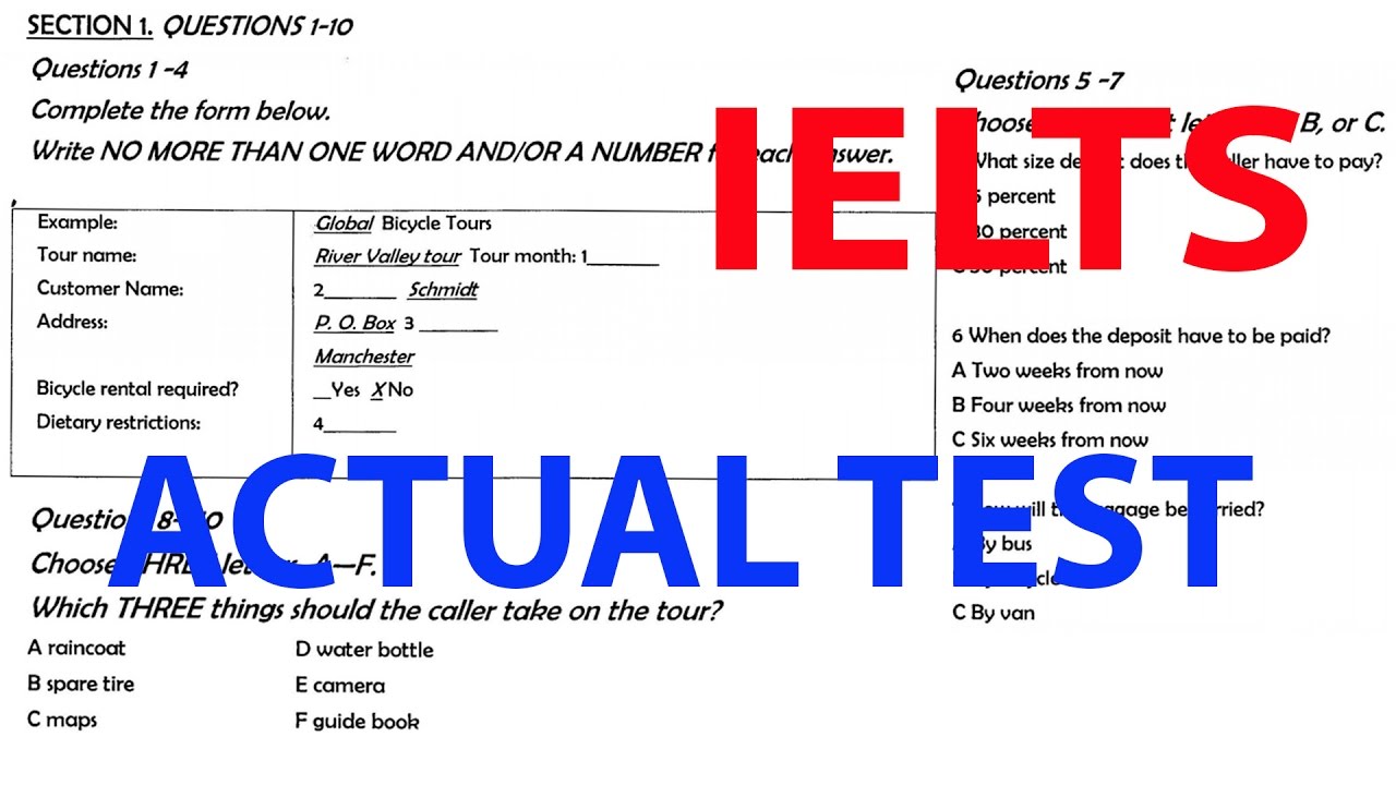 IELTS LISTENING PRACTICE TEST 2017 WITH ANSWERS | IELTS ACTUAL TEST 48