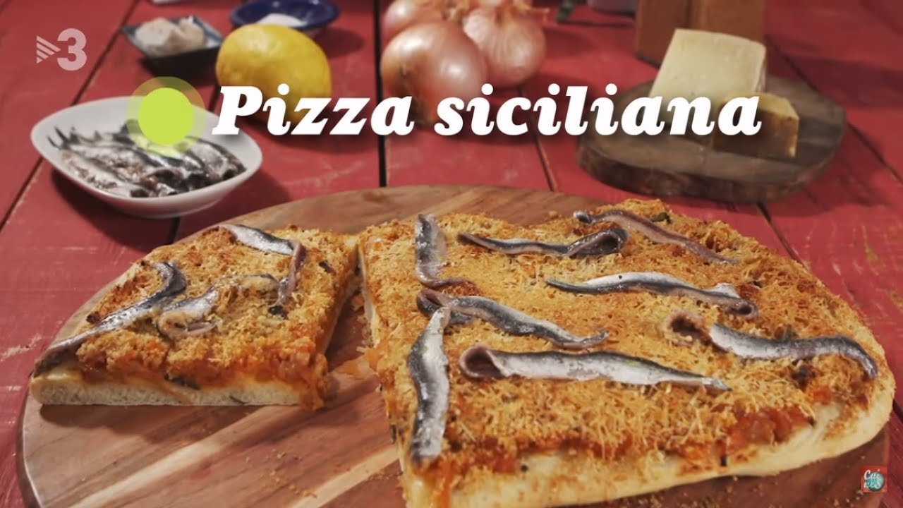 Pizza quadrada i Pizza siciliana