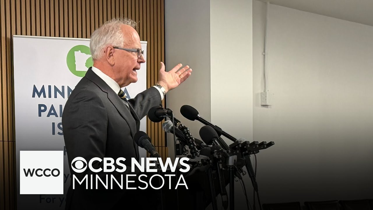 Gov. Walz lashes out at Trump administration, says he won't resign after dropping reelection bid