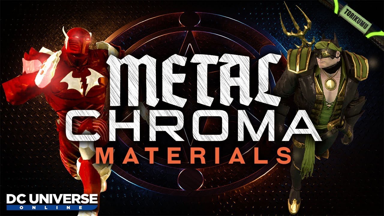 DCUO: Metal Chroma Materials (Inspired by Dark Nights Metal) | Dark Knights Time Capsule