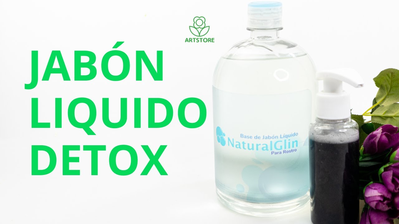 COMO hacer un JABON Liquido DETOX