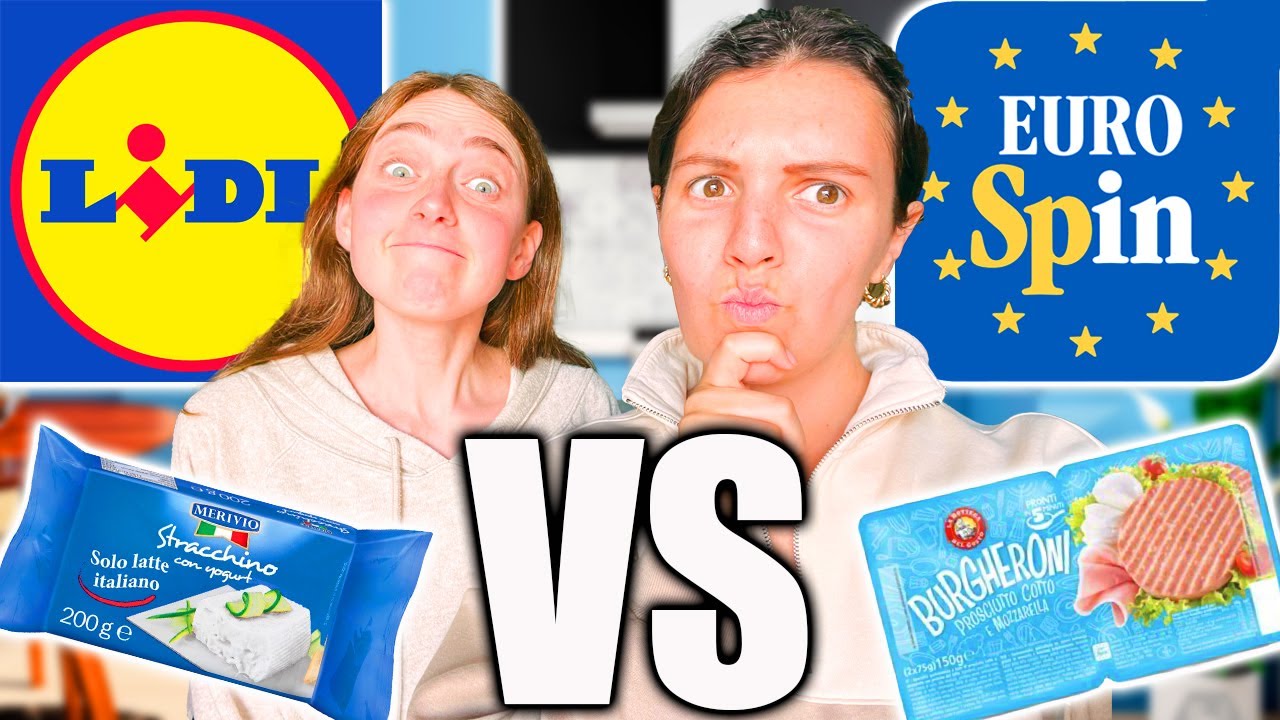 Prodotti LIDL vs EUROSPIN 🤭 sfida epica!