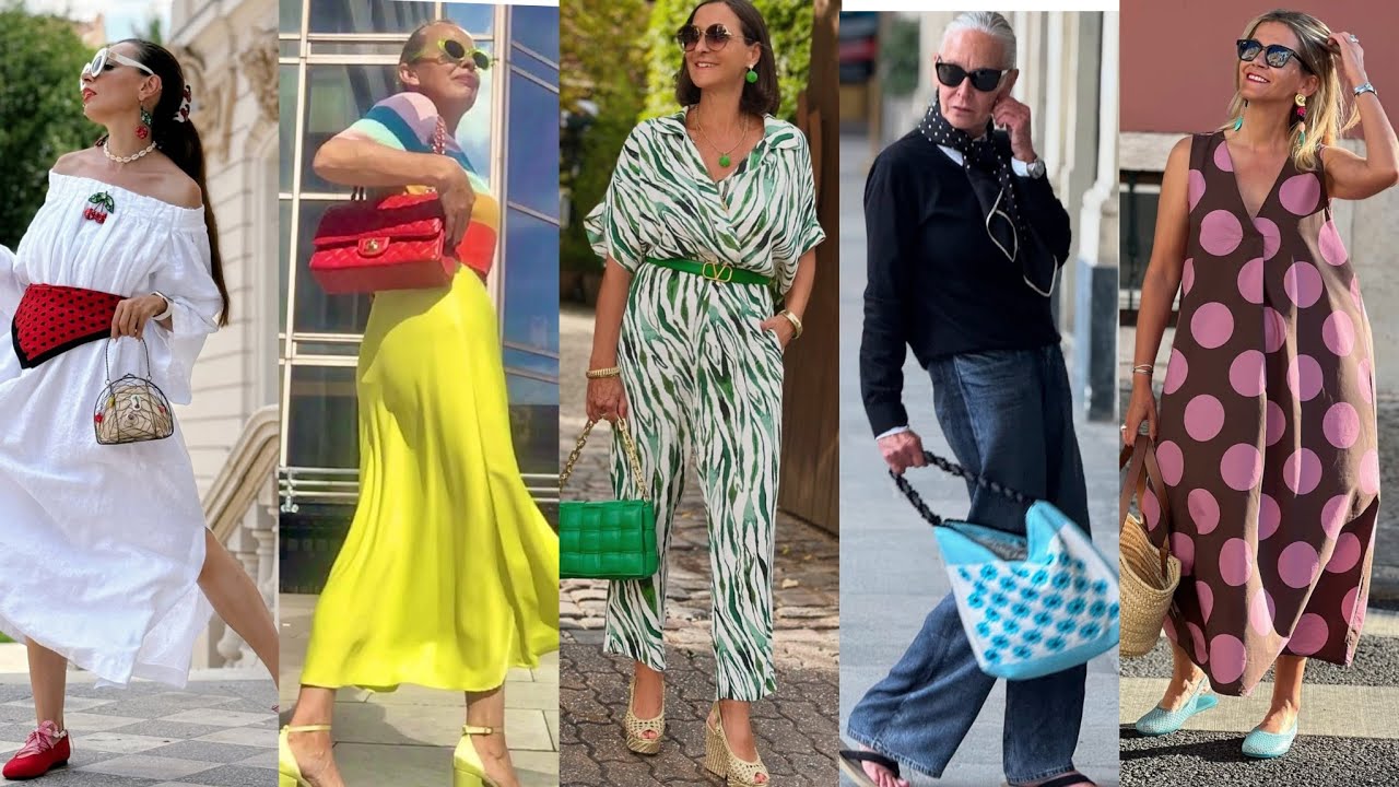 Elegant Summer fashion 2026 /Comfortable Timeless Looks for All Elegant Ladies Over 40, 50-60-70