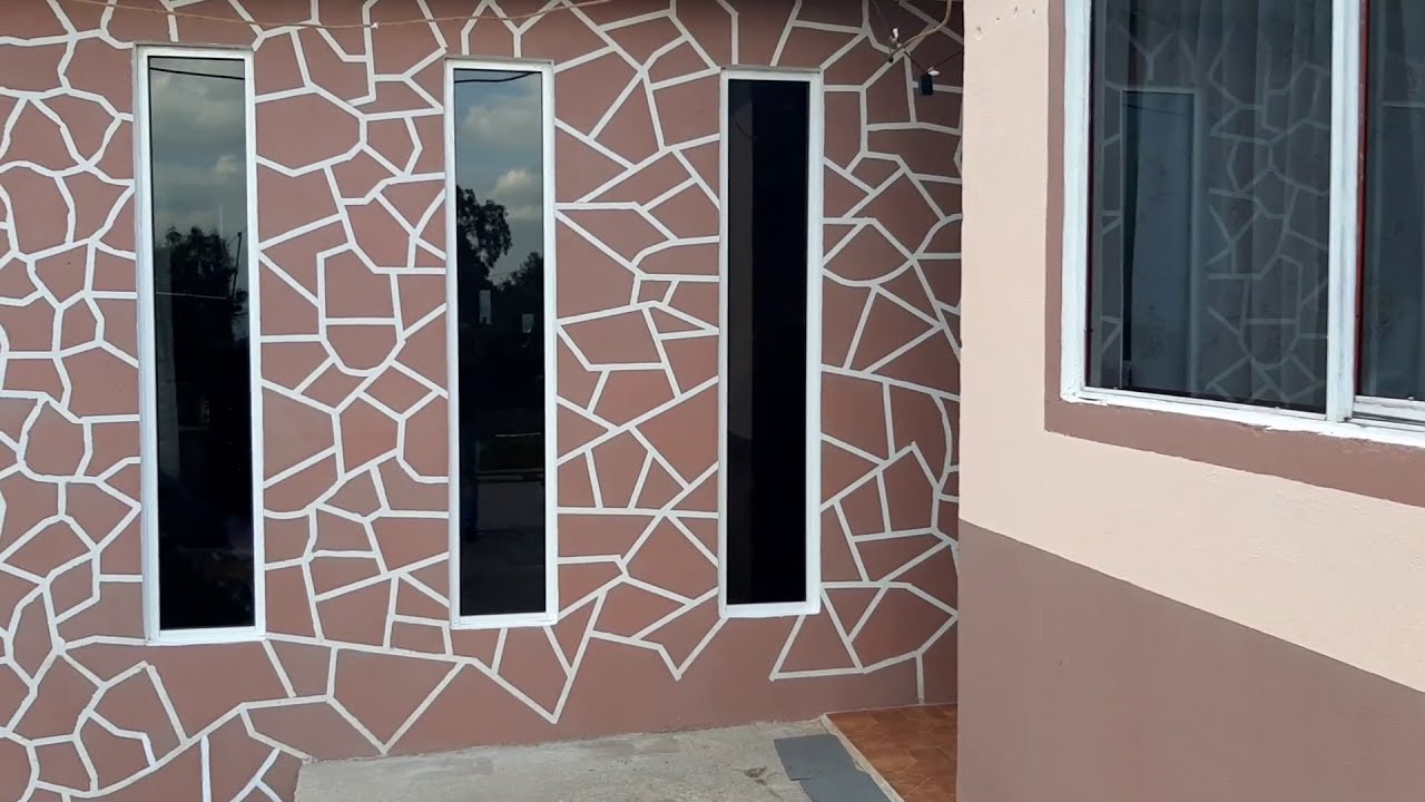 Cómo pintar una pared dando la apariencia de estar construida con piedras
