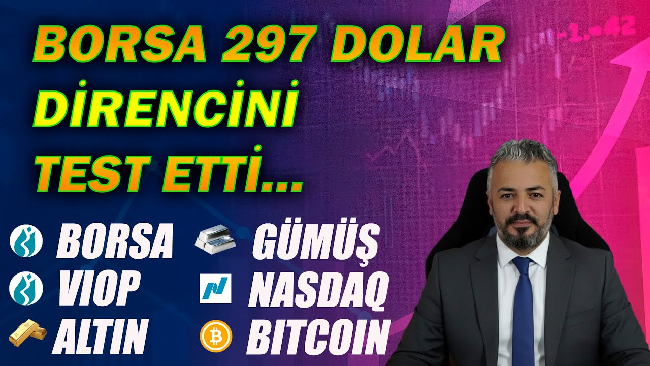 BORSADA BU DİRENCİN AŞILMASI GEREKİYOR | #borsa #viop #altın #gümüş #nasdaq #bitcoin