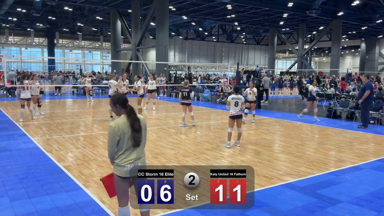 CC Storm 16 Elite vs Katy United 16 Fathom 3.8.26 set 2 of 2