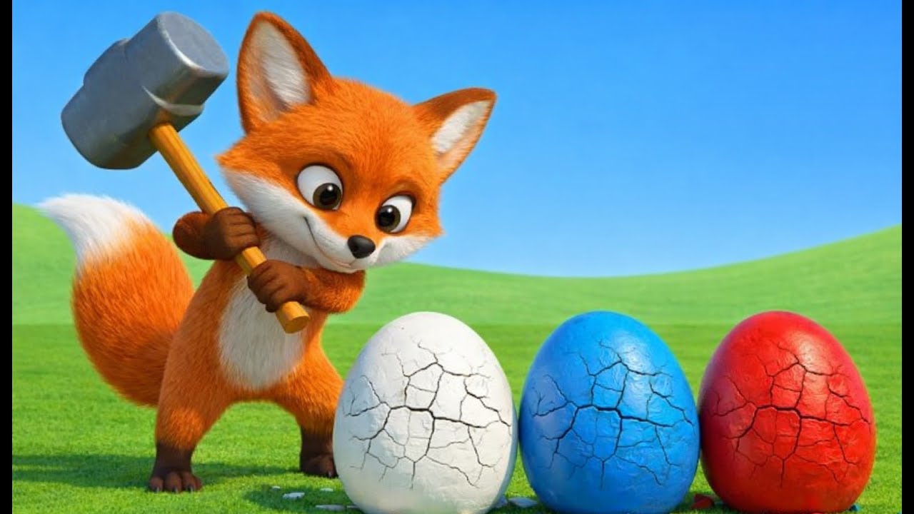 Naughty Fox Stole the Eggs! 🦊🐣 | Emergency at the Farm! 🚨 | Old Man Calls Police 📞