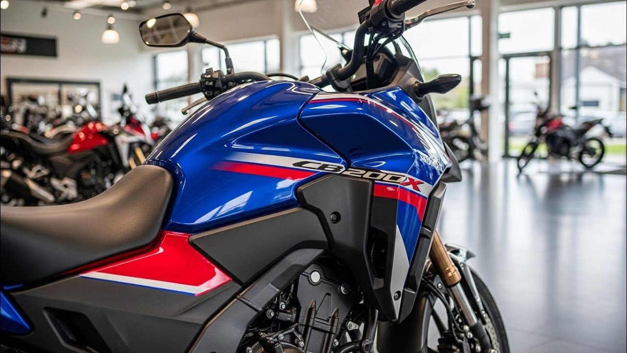 2026 Honda CB200X, a motorcycle that blends adventure styling with everyday practicality. 