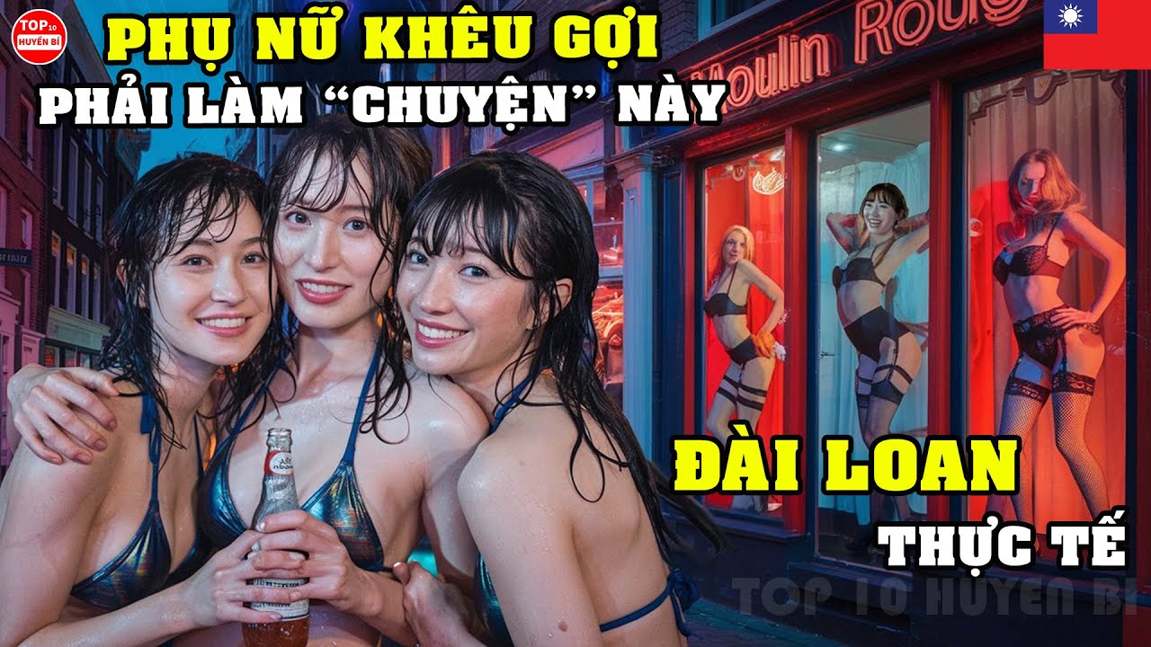 Đây Là Cuộc Sống Thực Kỳ Lạ Ở ĐÀI LOAN Nơi Những Cô Gái Khêu Gợi Phải Làm 
