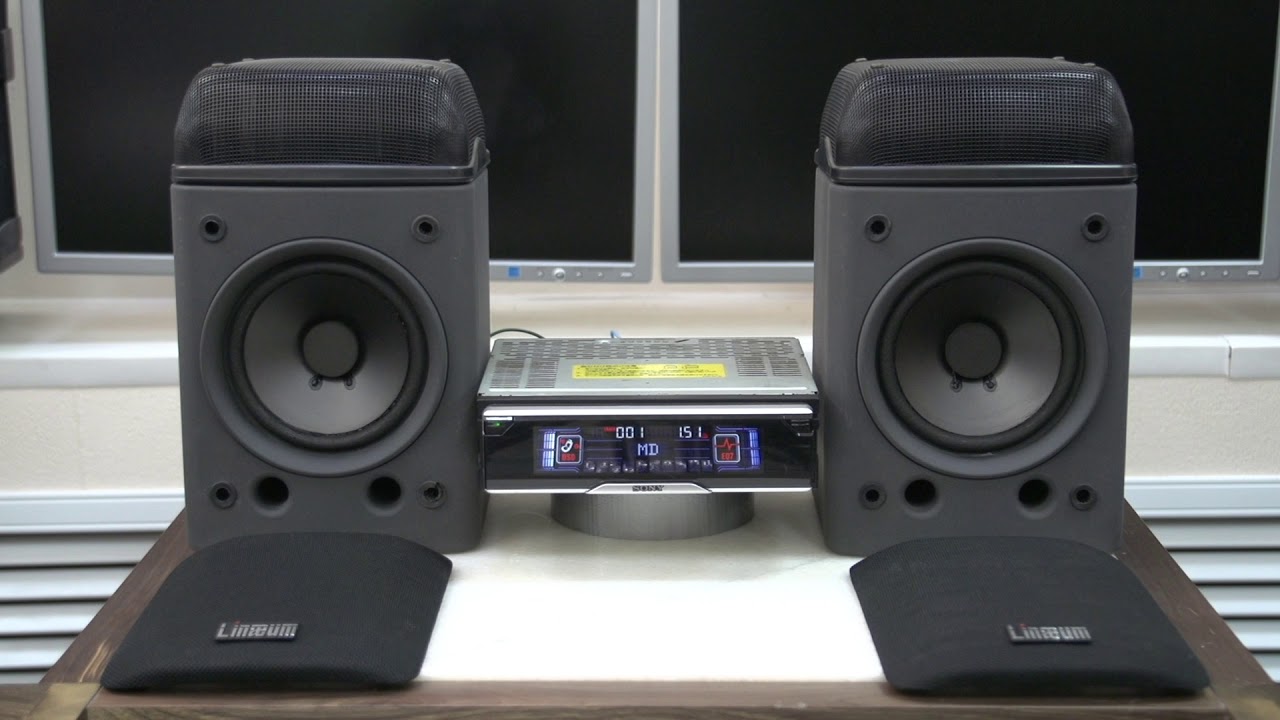 SONY MDX-L750X MD магнитола, модель высшего класса. Япония + Linaeum A-1
