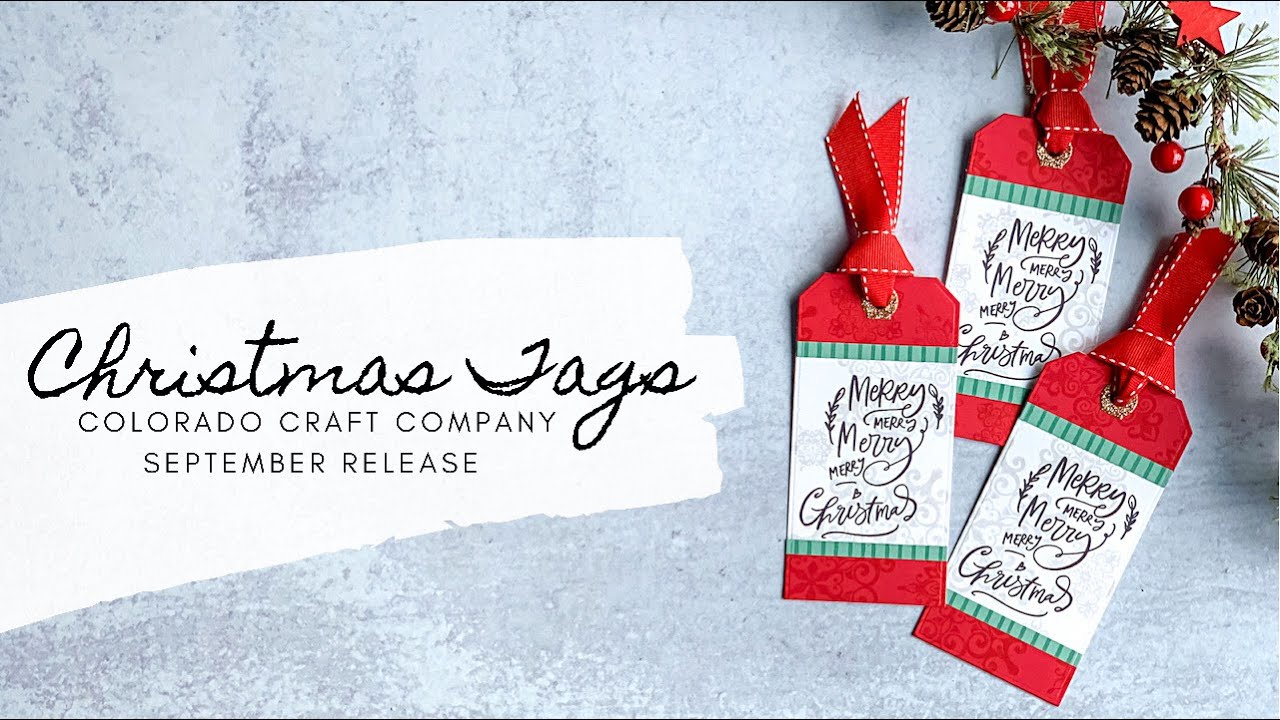 Colorado Craft Company Christmas Tags