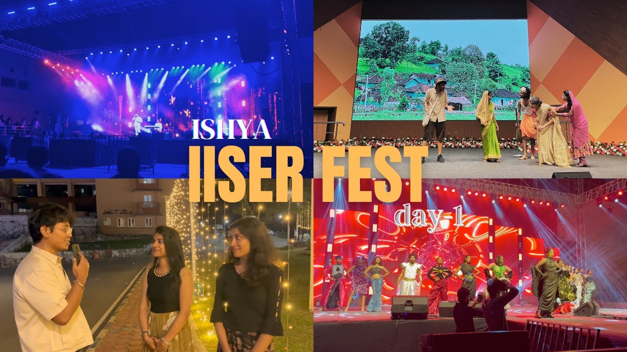 Фестиваль IISER | ISHYA 2025 | День 0 и 1 | Видеоблог и случайные интервью | IAT | Студент из сев...