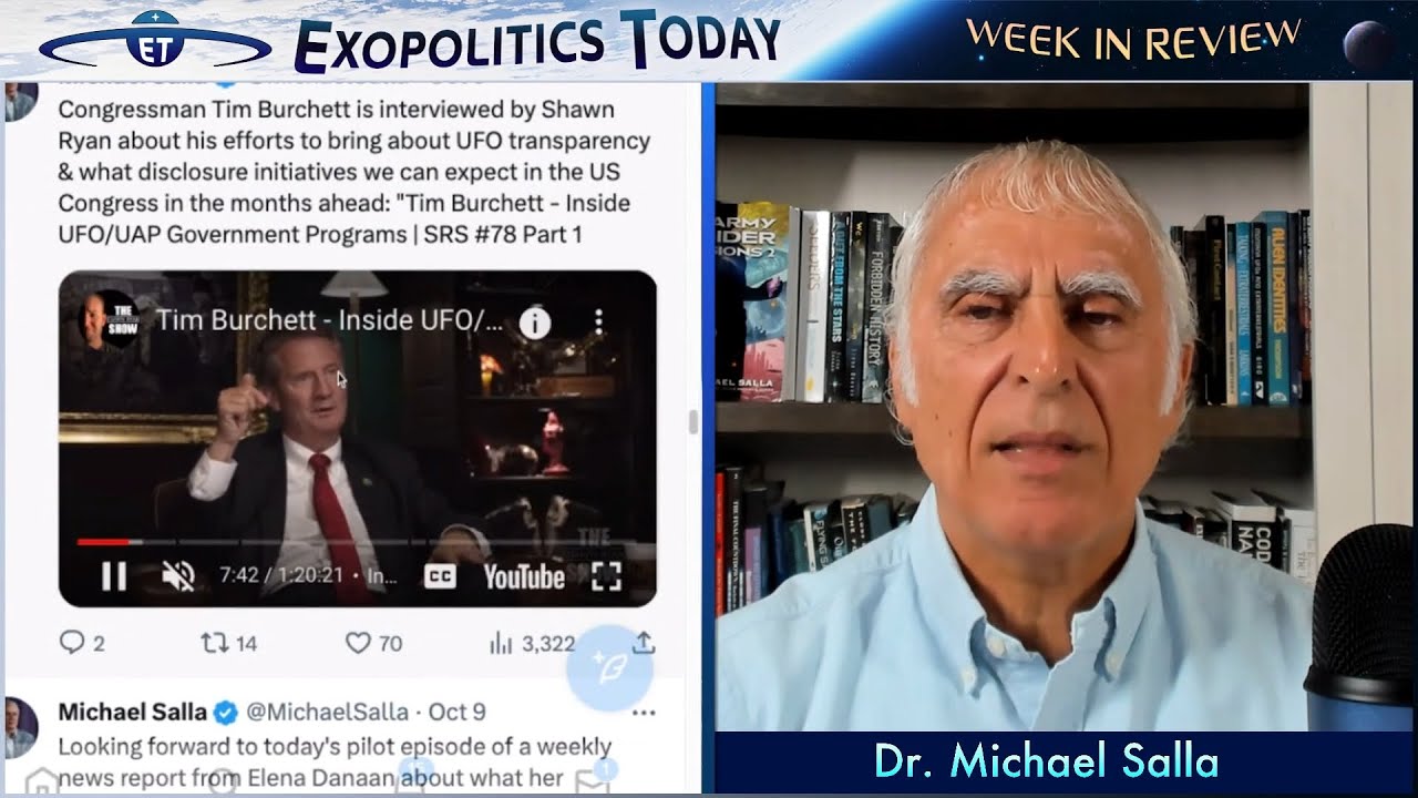 Exopolitics Today &ndash; Week in Review with Dr. Michael Salla - Oct 14