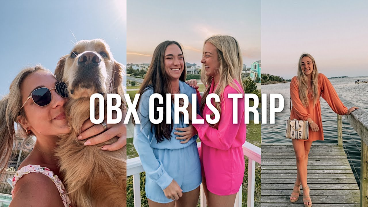 OBX VLOG: beach days, dinner w girlfriends, pickle ball + more!