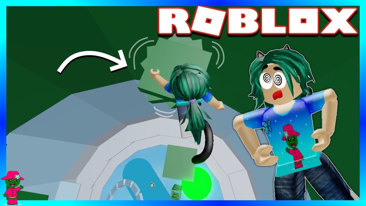 GOING ROUND AND ROUND ON THE SPINNING SQUARE (Roblox Tower of Hell)