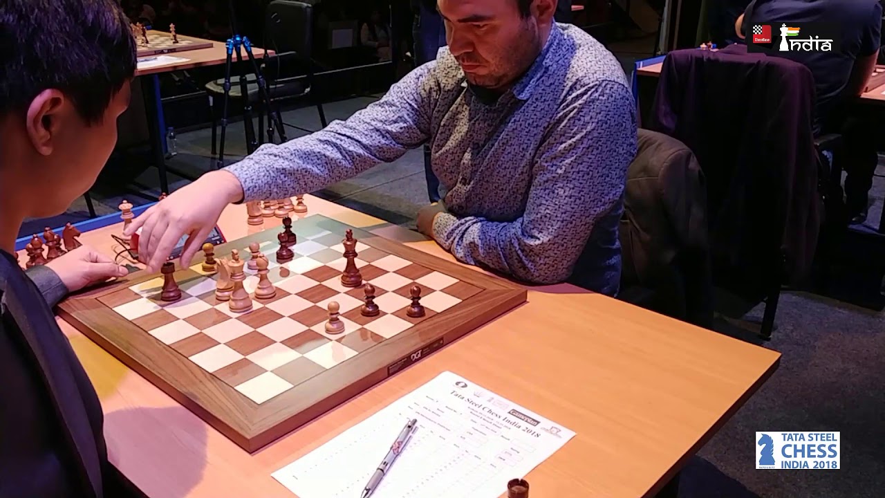 Shakh blunders a piece against Wesley So | Tata Steel Chess India 2018 Blitz
