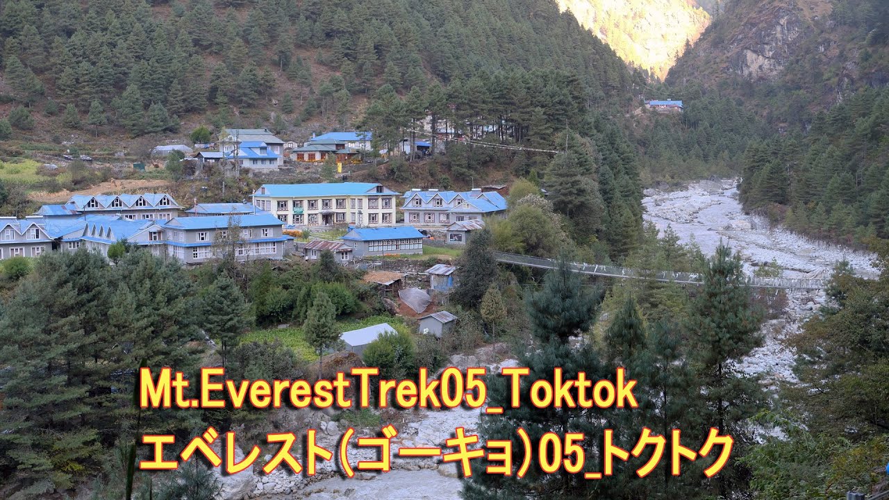 Mt.EverestTrek05_Toktok エベレスト（ゴーキョ）05_トクトク