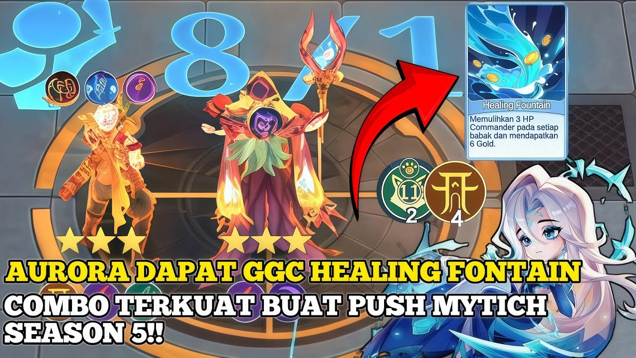 COMBO TERKUAT BUAT PUSH MYTHIC DI SEASON 5 TERBARU!! #magicchess #magicchessgogo 