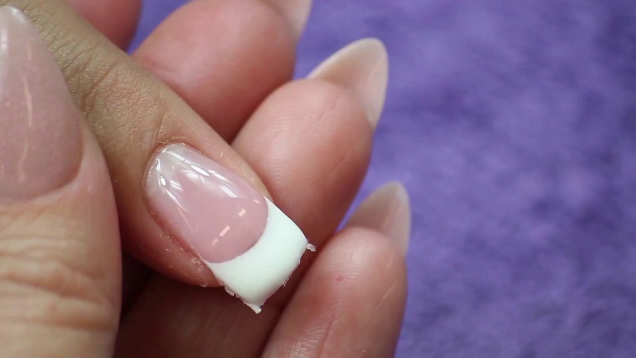 NSI Nails: Removable Gel French on a Form Tutorial