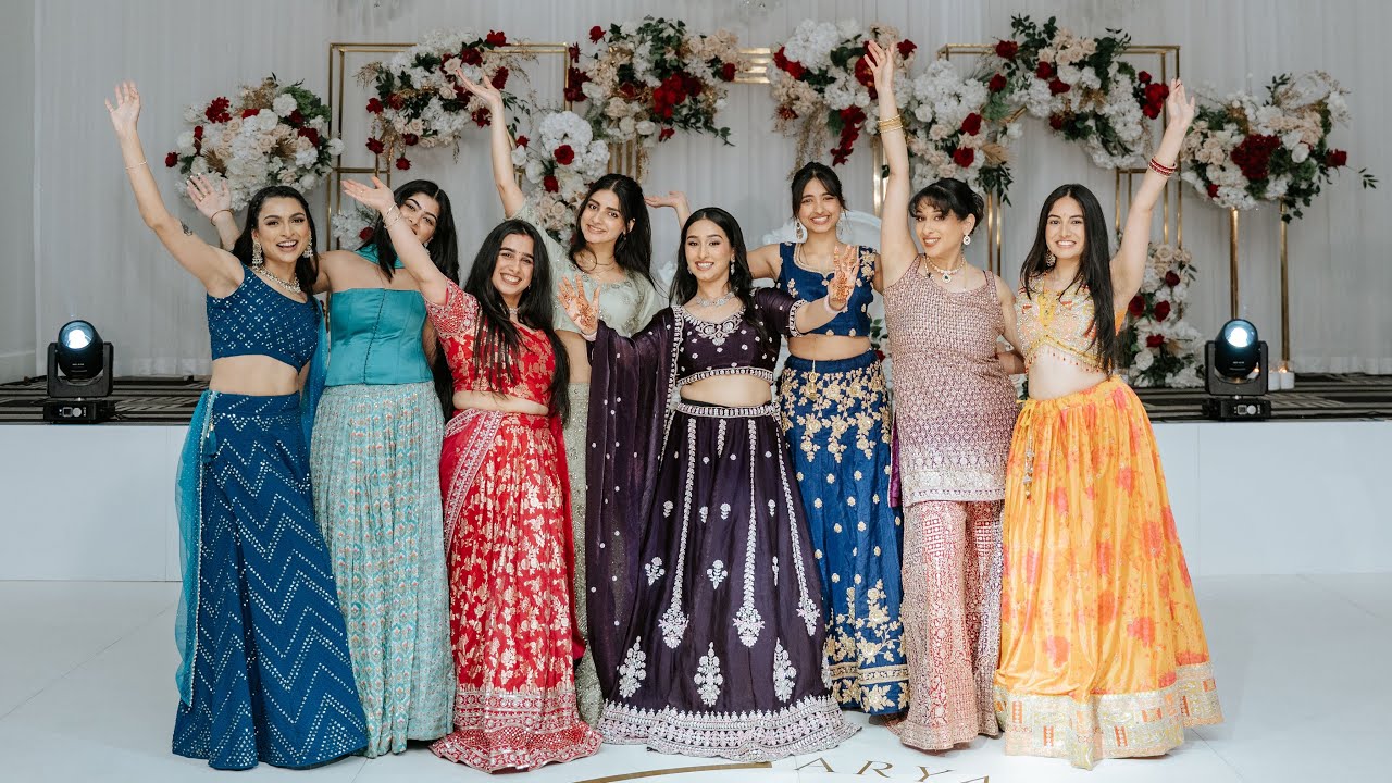 Groom's Sister & Friends | Aryan & Kriti Reception 