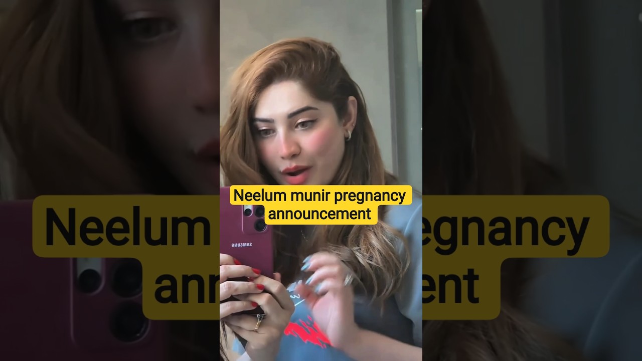 neelum munir pregnancy announcement