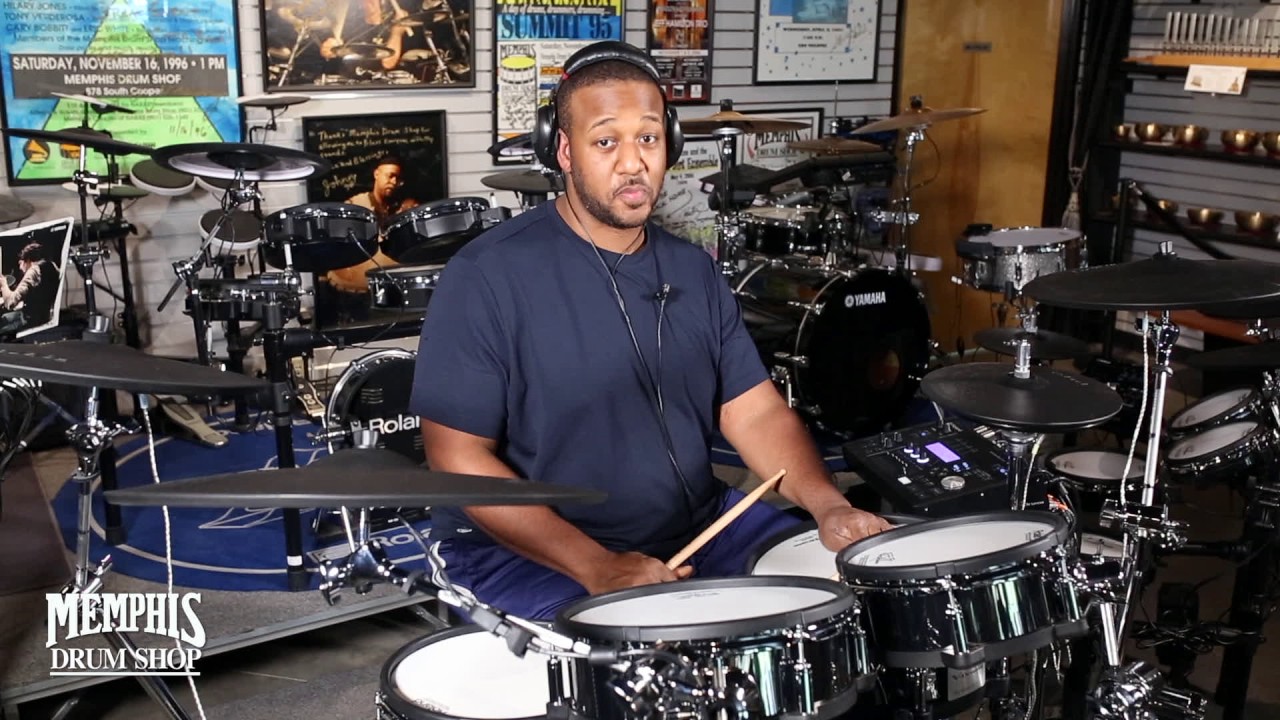 James Sexton plays the Roland TD-50KV Electronic Drum Set - Memphis Drum Shop