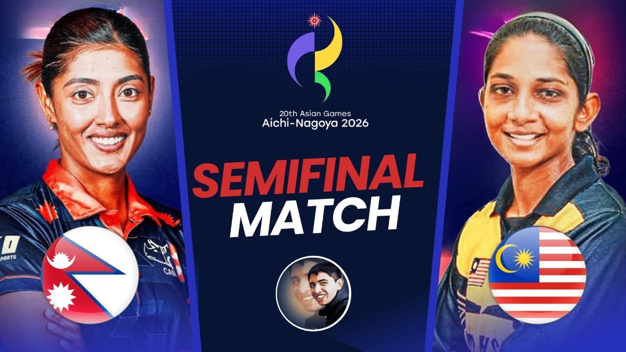 Nepal Women vs Malaysia Women Cricket Match Live Score Commentary | W T20I Asian Games qualifier